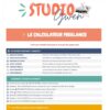 Calculateur Freelance Google Sheets – Studio Gwen